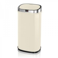 42L Square Sensor Bin Cream